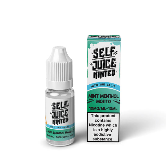 Self Juice Minted - Mint Menthol Mojito 10ml Nic Salt E-Liquid