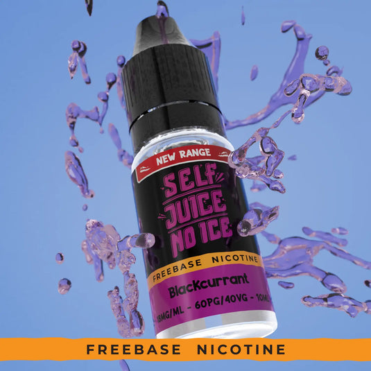 Self Juice No Ice - Blackcurrant 10ml HPG E-Liquid