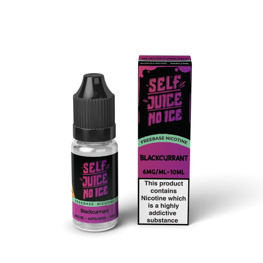 Self Juice No Ice - Blackcurrant 10ml HPG E-Liquid