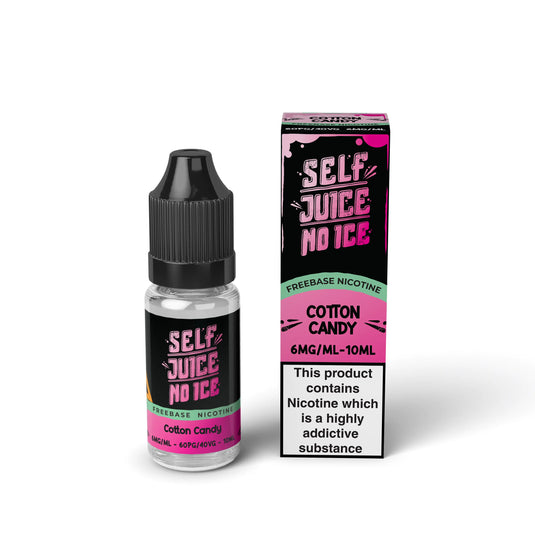 Self Juice No Ice - Cotton Candy 10ml HPG E-Liquid