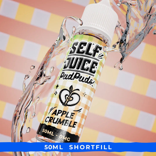 Self Juice Pud Puds - Apple Crumble 50ml Shortfill E-liquid