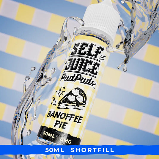 Self Juice Pud Puds - Banoffee Pie 50ml Shortfill E-liquid