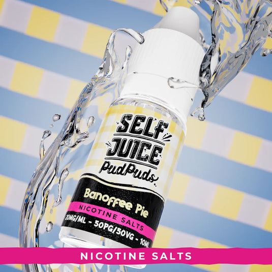 Self Juice Pud Puds - Banoffee Pie 10ml Nic Salt E-Liquid
