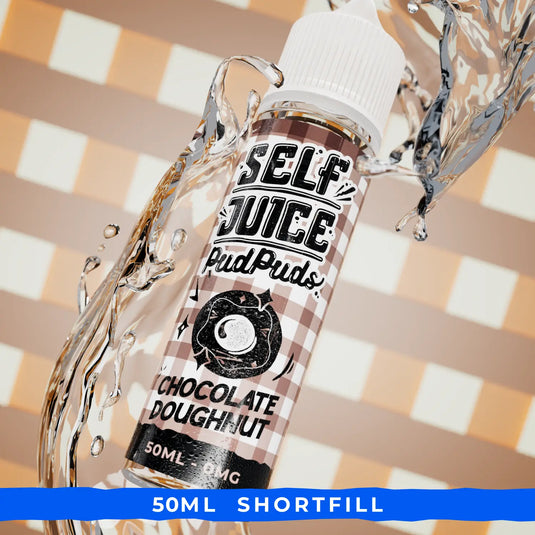 Self Juice Pud Puds - Chocolate Doughnut 50ml Shortfill E-liquid