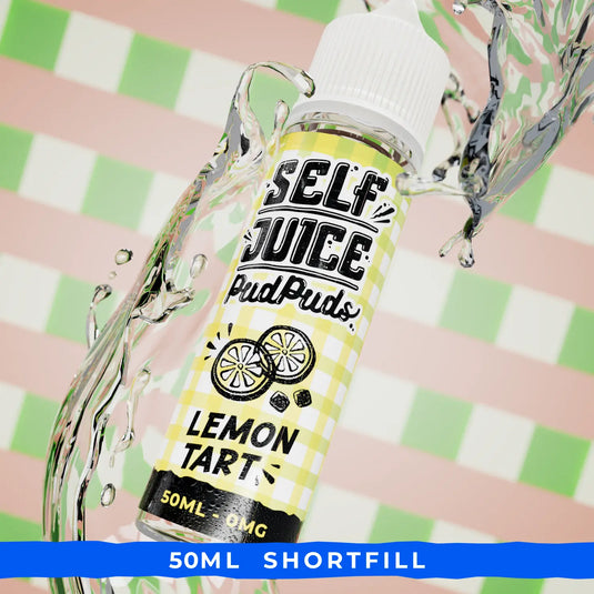 Self Juice Pud Puds - Lemon Tart 50ml Shortfill E-liquid