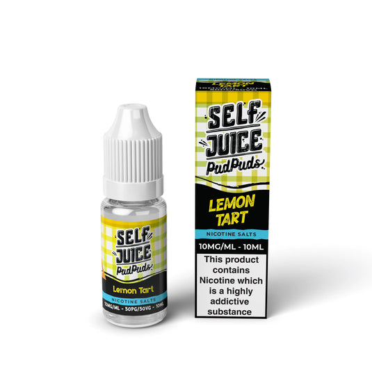 Self Juice Pud Puds - Lemon Tart 10ml Nic Salt E-Liquid