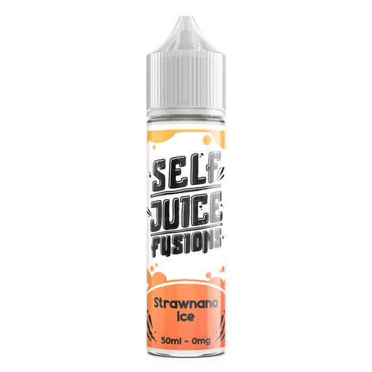 Self Juice Fusions - StrawNana Ice 50ml Shortfill E-Liquid