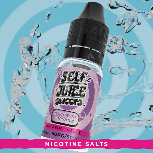 Self Juice Sweets - Blueberry Popsicle 10ml Nic Salt E-Liquid