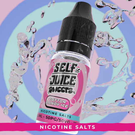 Self Juice Sweets - Cotton Candy 10ml Nic Salt E-Liquid