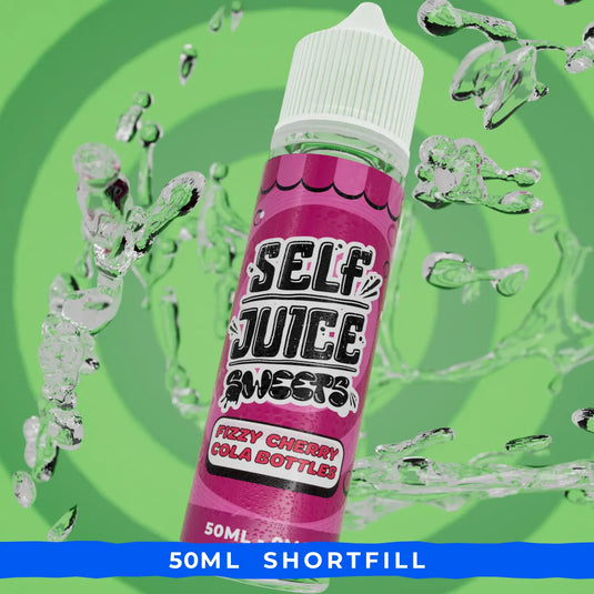 Self Juice Sweets - Fizzy Cherry Cola Bottles 50ml Shortfill E-Liquid