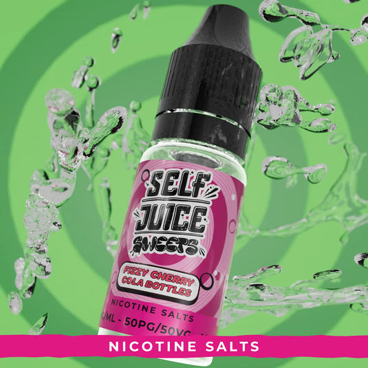 Self Juice Sweets - Fizzy Cherry Cola Bottles 10ml Nic Salt E-Liquid