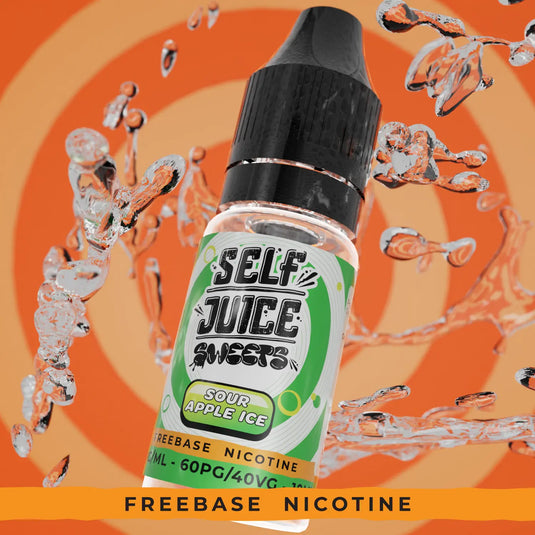 Self Juice Sweets - Sour Apple Ice 10ml HPG E-Liquid
