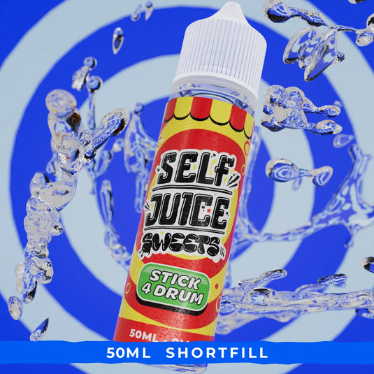 Self Juice Sweets - Stick 4 Drum 50ml Shortfill E-Liquid