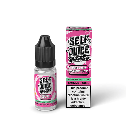 Self Juice Sweets - Cotton Candy Ice 10ml HPG E-Liquid