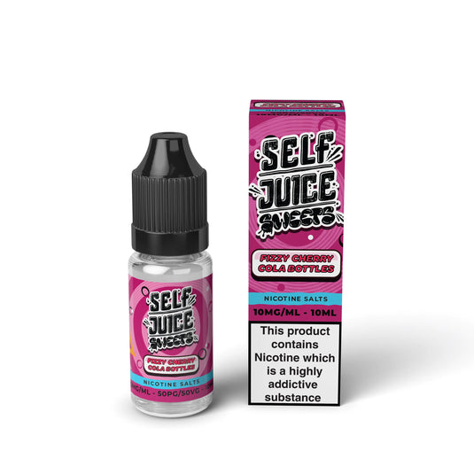 Self Juice Sweets - Fizzy Cherry Cola Bottles 10ml Nic Salt E-Liquid