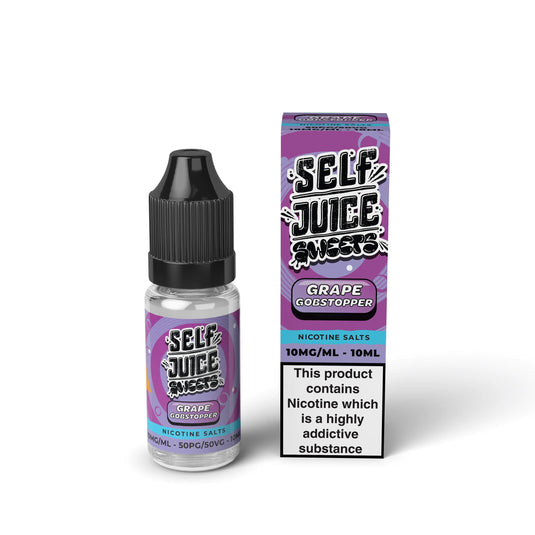 Self Juice Sweets - Grape Gobstopper 10ml Nic Salt E-Liquid