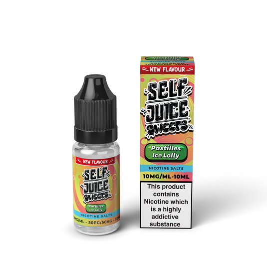 Self Juice Sweets - Pastilles Ice Lolly 10ml Nic Salt E-Liquid