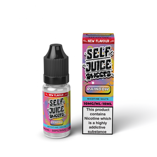 Self Juice Sweets - Rainbow 10ml Nic Salt E-Liquid