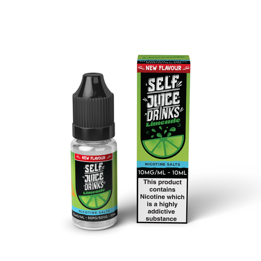 Self Juice Drinks - Limeade 10ml Nic Salt E-Liquid
