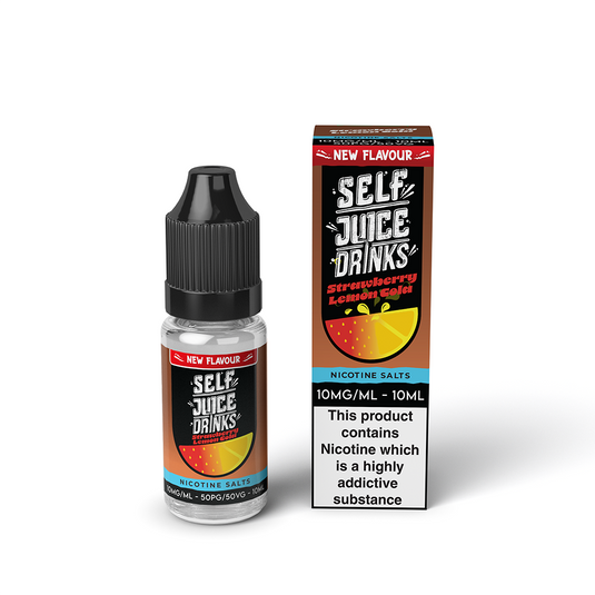 Self Juice Drinks - Strawberry Lemon Cola 10ml Nic Salt E-Liquid