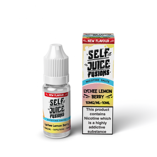 Self Juice Fusions - Lychee Lemon Berry 10ml Nic Salt E-Liquid