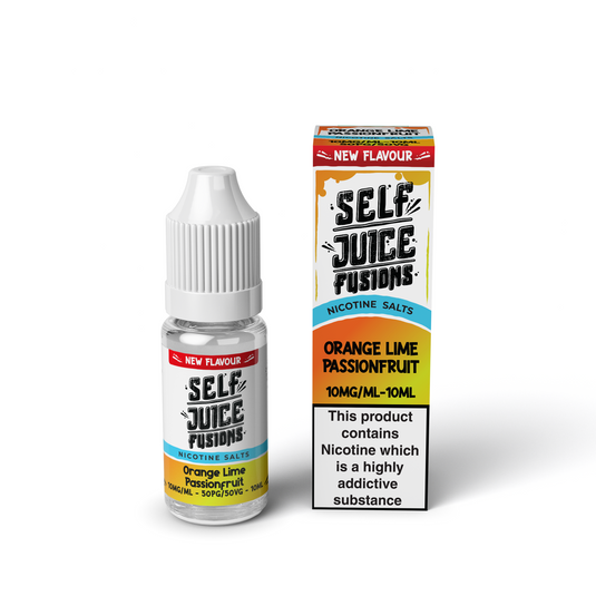 Self Juice Fusions - Orange Lime Passionfruit 10ml Nic Salt E-Liquid