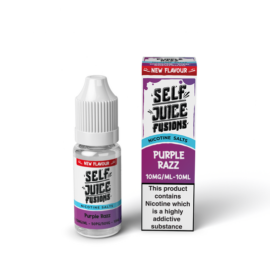Self Juice Fusions - Purple Razz 10ml Nic Salt E-Liquid