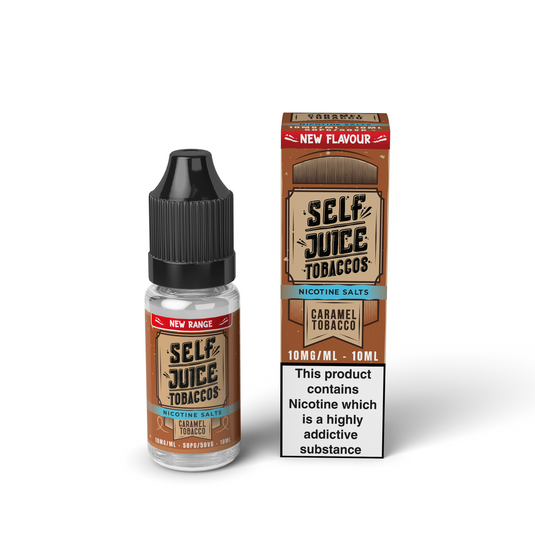 Self Juice Tobaccos - Caramel Tobacco 10ml Nic Salt E-Liquid