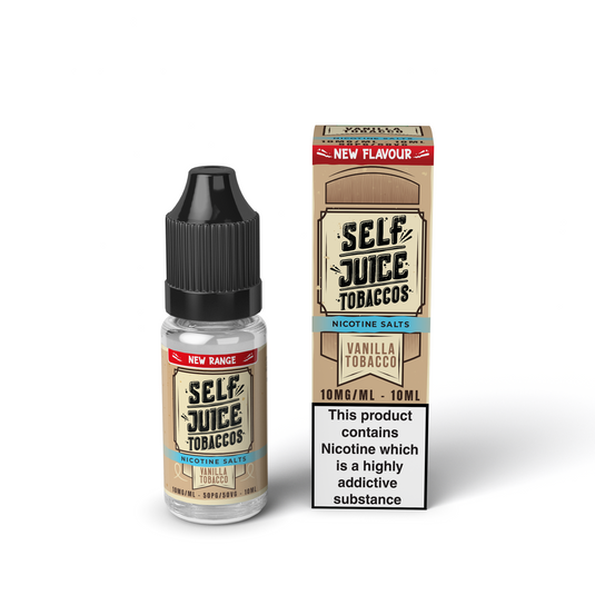 Self Juice Tobaccos - Vanilla Tobacco 10ml Nic Salt E-Liquid