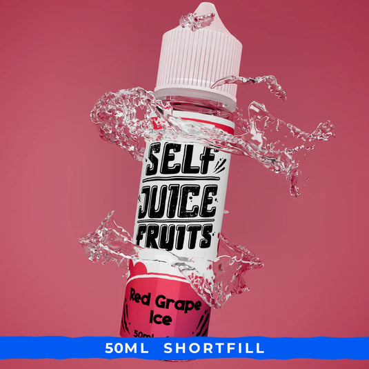 Self Juice Fruits - Red Grape Ice 50ml Shortfill E-Liquid