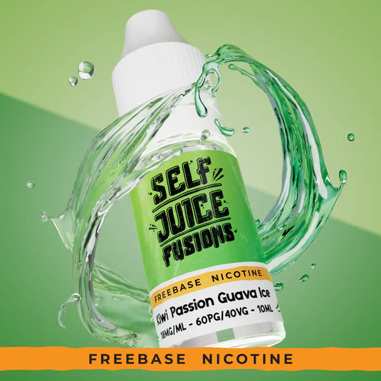 Self Juice Fusions - Kiwi Passion Guava Ice 10ml HPG E-Liquid