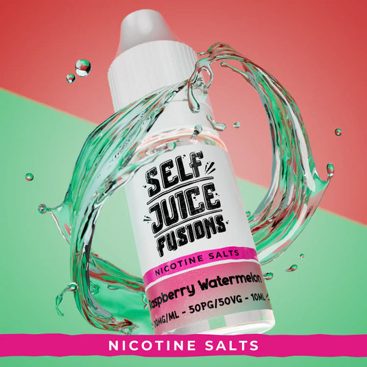 Self Juice Fusions - Raspberry Watermelon 10ml Nic Salt E-liquid