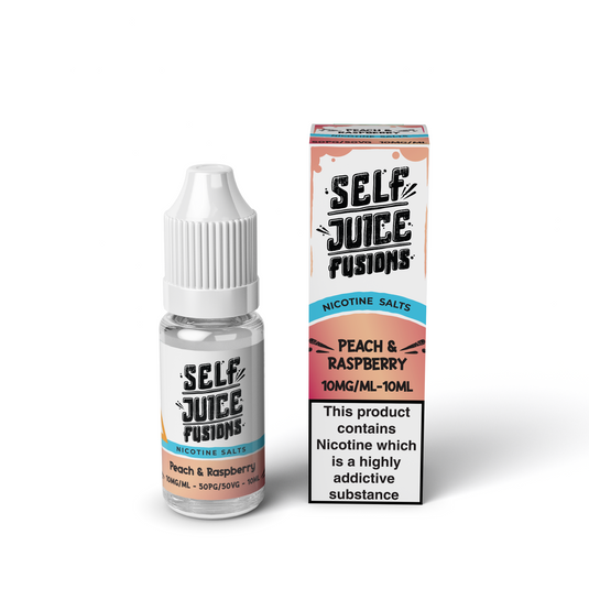 Self Juice Fusions - Peach Raspberry 10ml Nic Salt E-Liquid