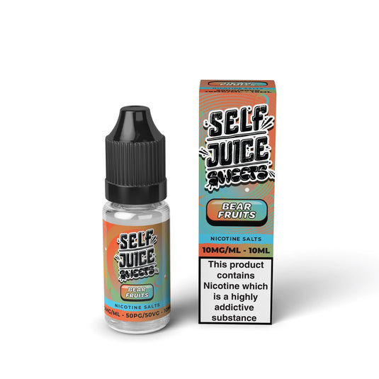 Self Juice Sweets  Bear Fruits 10ml Nic Salt E-liquid