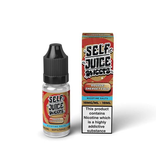 Self Juice Sweets  Double Sherbet Cola 10ml Nic Salt E-liquid