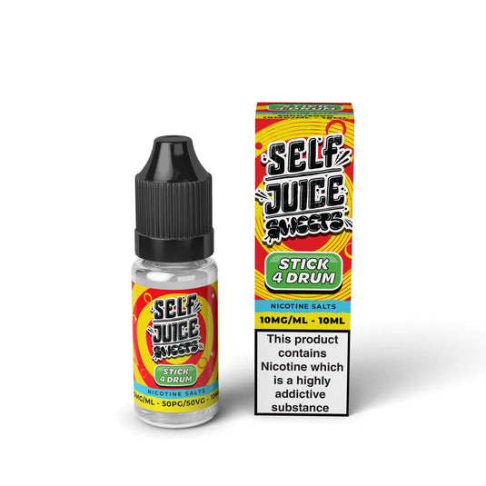 Self Juice Sweets - Stick 4 Drum 10ml Nic Salt E-Liquid