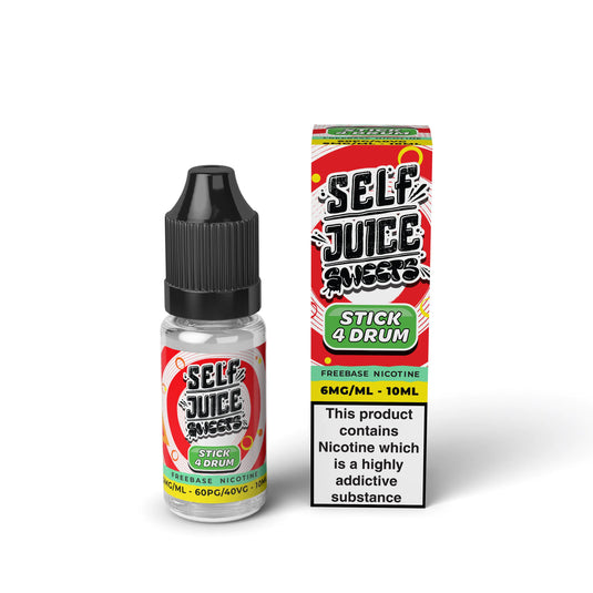 Self Juice Sweets - Stick 4 Drum 10ml HPG E-Liquid