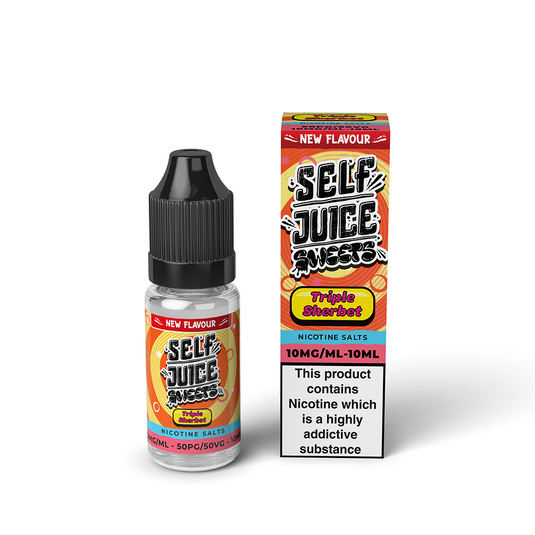Self Juice Sweets - Triple Sherbet 10ml Nic Salt E-Liquid